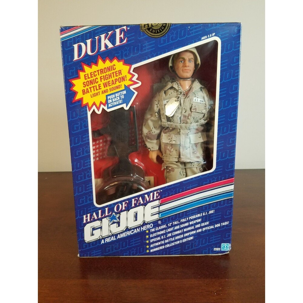 1991 Hasbro G.I. Joe Hall Of Fame Duke 12" Action Figure #6019 NRFB Sealed